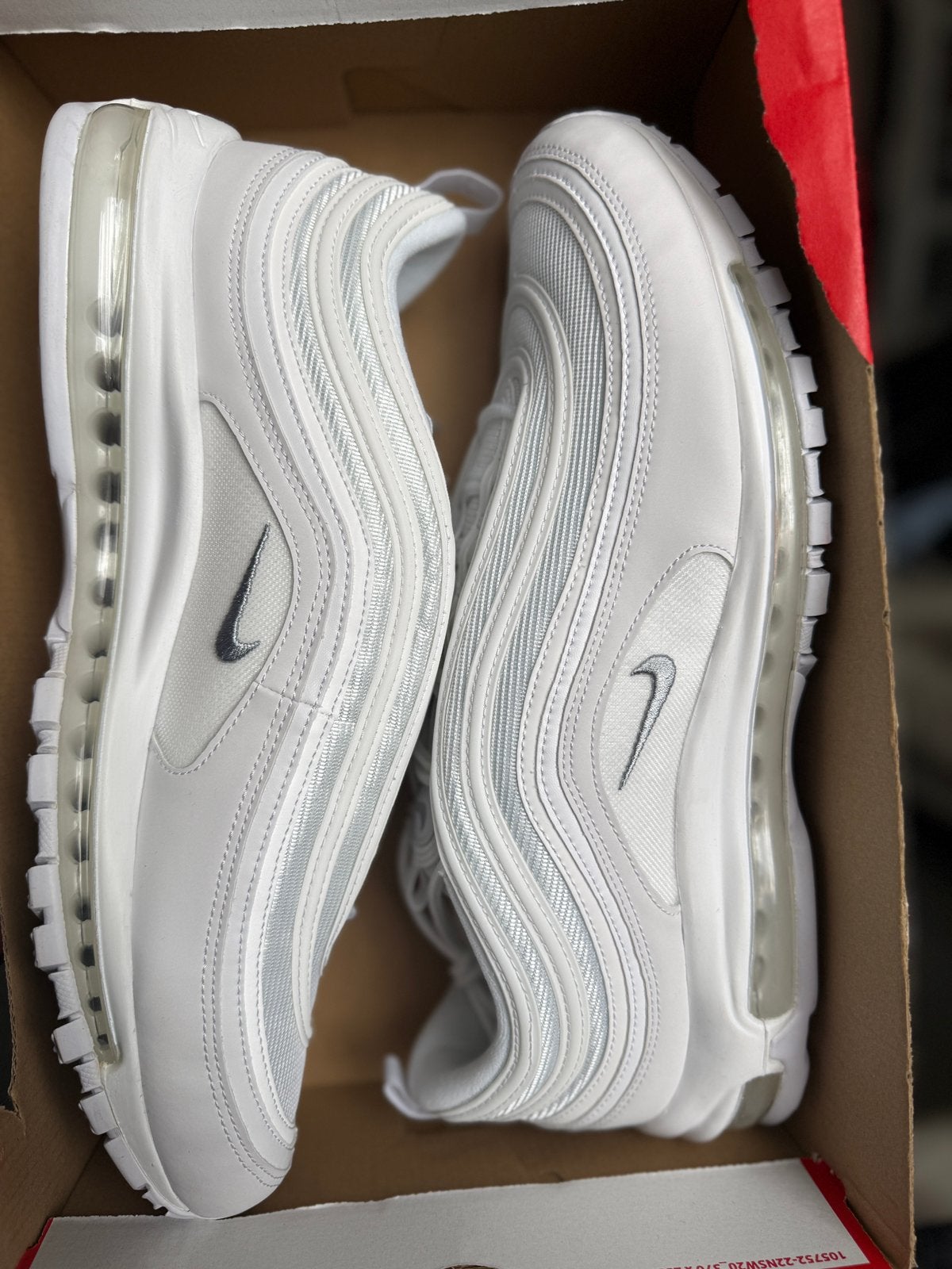 Nike air max 97 maat 49,5, Kleding | Heren, Schoenen, Wit, Nieuw, Ophalen of Verzenden, Sneakers of Gympen