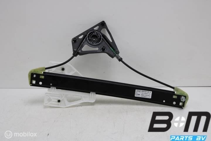 Raammechaniek linksachter Audi A1 8X SB 8X4839461A, Gebruikt