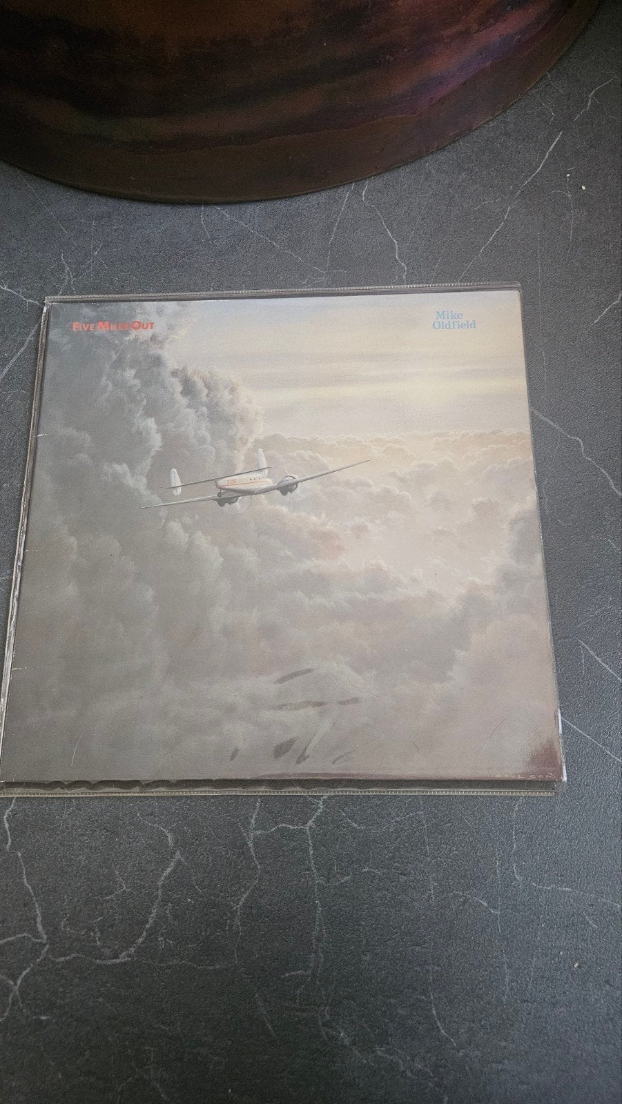 Mike Oldfield - Five Miles Out LP (1982), LP, Gebruikt, Ophalen of Verzenden, Elektronisch