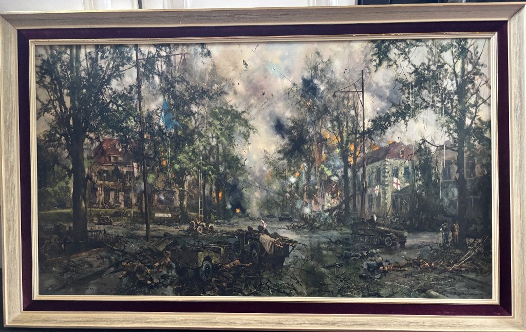 Cross road Oosterbeek print, Ophalen, Overige soorten, Nederland, Foto of Poster