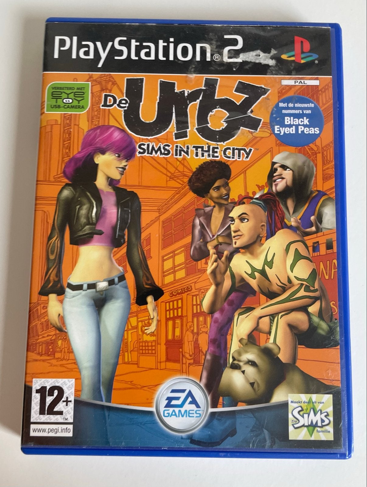 De Urbz: Sims in the City - PlayStation 2 (PS2), Gebruikt, 1 speler, Ophalen of Verzenden, Vanaf 12 jaar