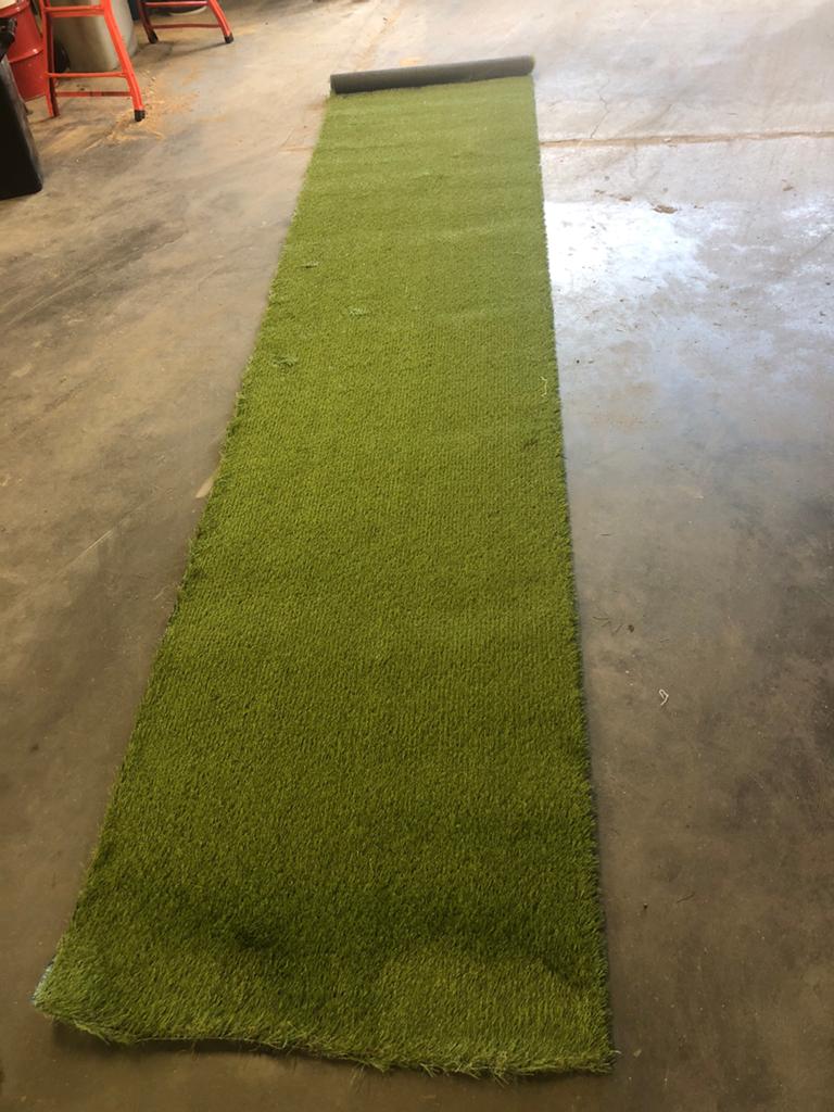 Kunstgrasmat 420x85cm - Ideaal voor tuin of balkon, Tuin en Terras, Gras en Kunstgras, Gebruikt, Kunstgras, Minder dan 10 m², Ophalen