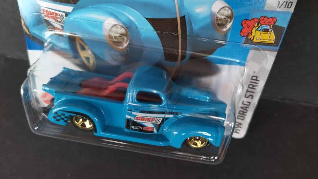 Ford Pick Up 1940 1:64 3inch Hotwheels Pol, 1186 MJ 1 NL, Auto, Verzenden, Nieuw