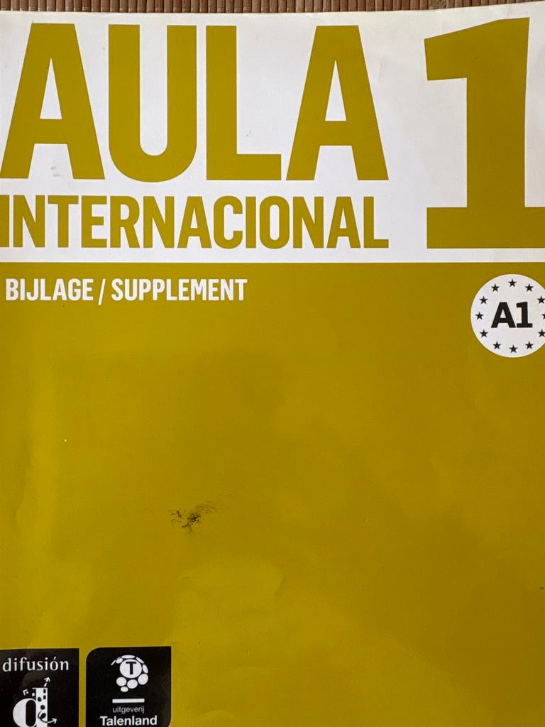 Aula Internacional 1 - Bijlage / Supplement A1, Boeken, Ophalen of Verzenden, Zo goed als nieuw