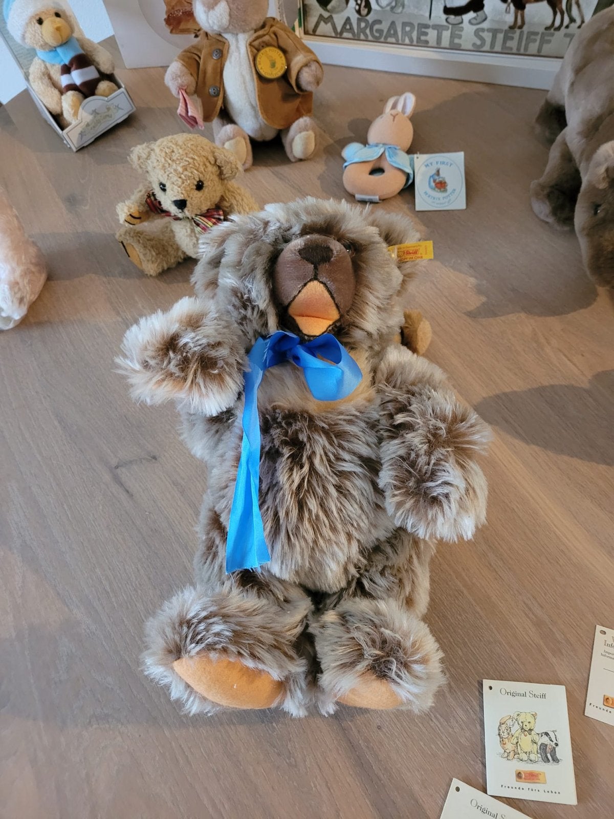 Diverse beertjes: Steiff, Beatrix Potter, Schuco, Anna Club,, Verzenden, Gebruikt, Overige typen