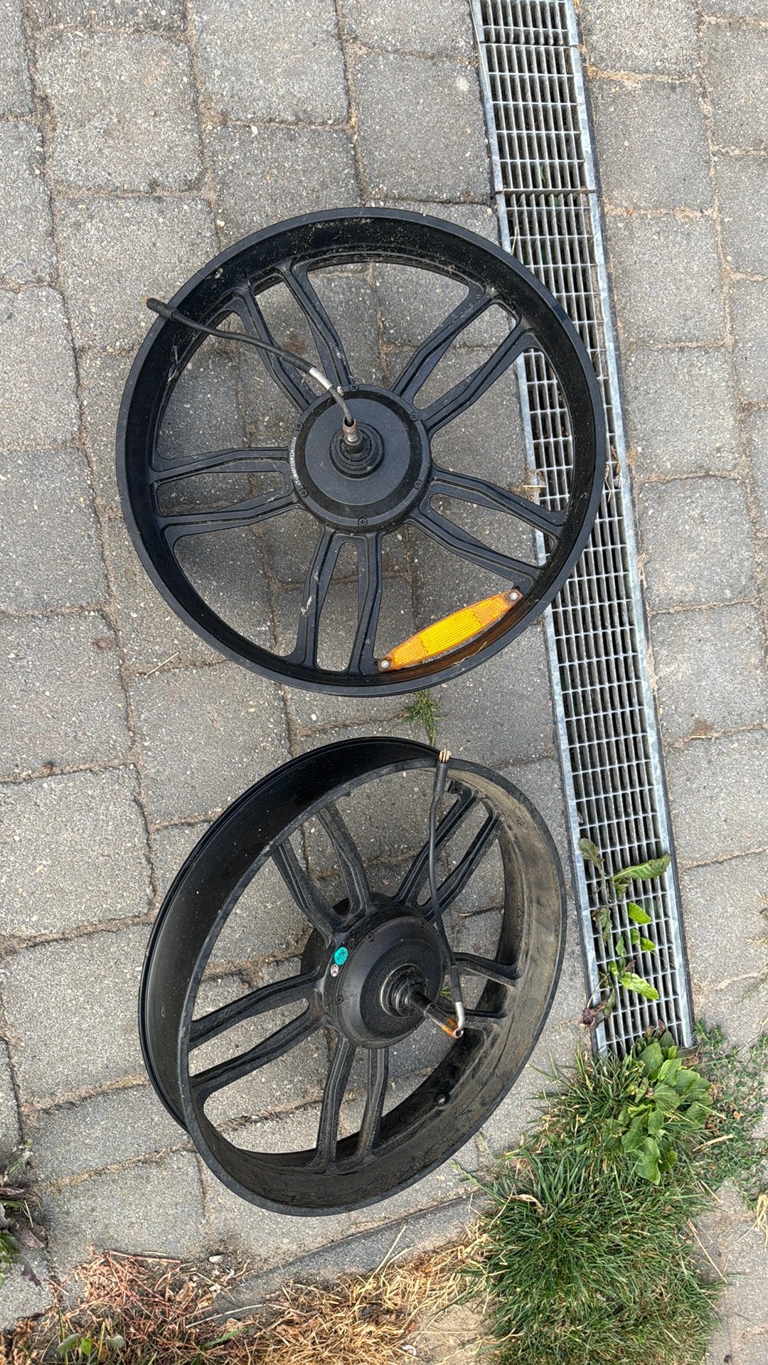 2 fatbike wielen (achter), Ophalen of Verzenden, Zo goed als nieuw, Fatbike