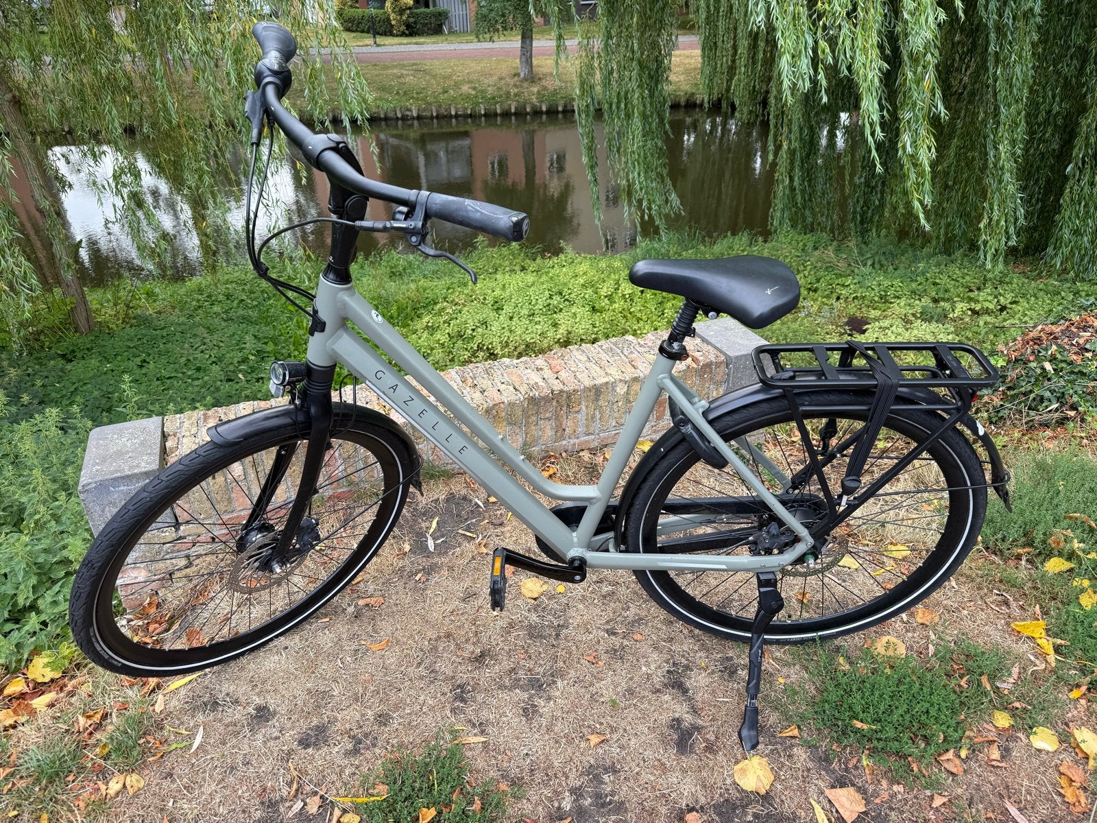 Gazelle Chamonix C8 Damesfiets - Zo goed als nieuw, Ophalen, Zo goed als nieuw, Schijfrem, Gazelle