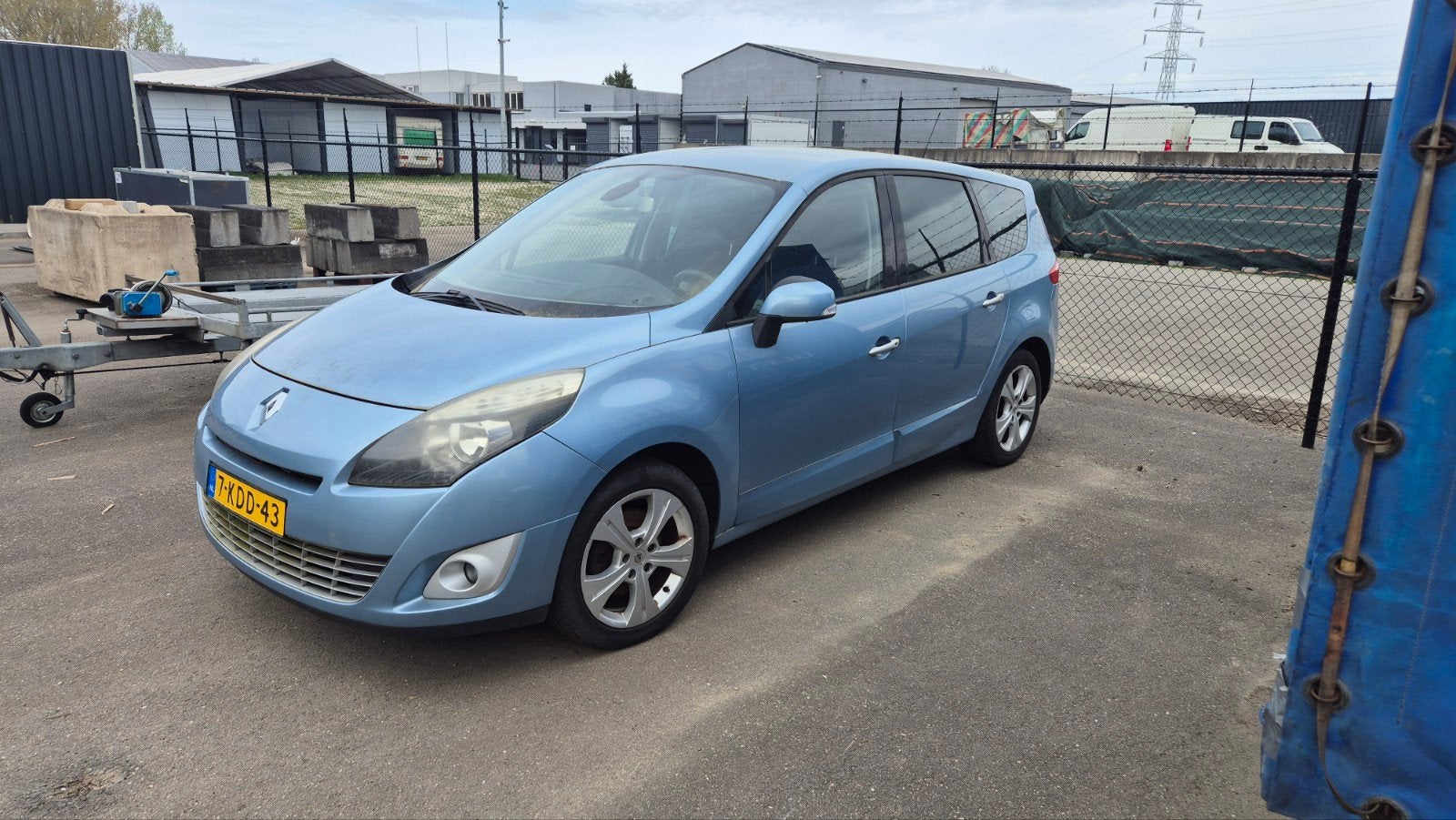 Renault Grand Scenic 1.4 TCE 96KW 7P 2011 Blauw, Voorwielaandrijving, 4 cilinders, Blauw, 7 stoelen