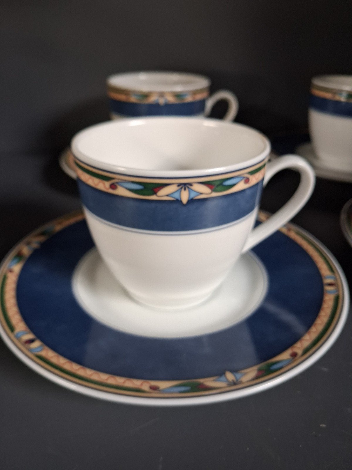 Winterling Marktleuthen Bavaria kop en schotel set (4x), Overige merken, Klassiek, Ophalen of Verzenden, Zo goed als nieuw