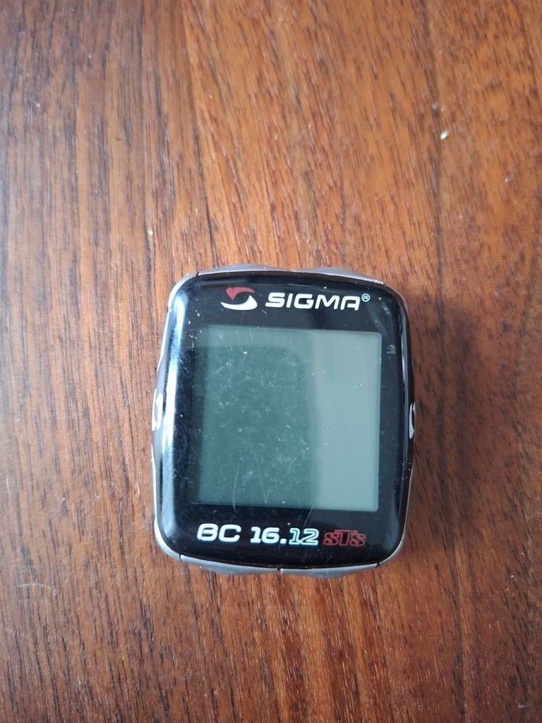 Sigma BC 16.12 STS (Inc cadans), Ophalen of Verzenden, Draadloos, Gebruikt
