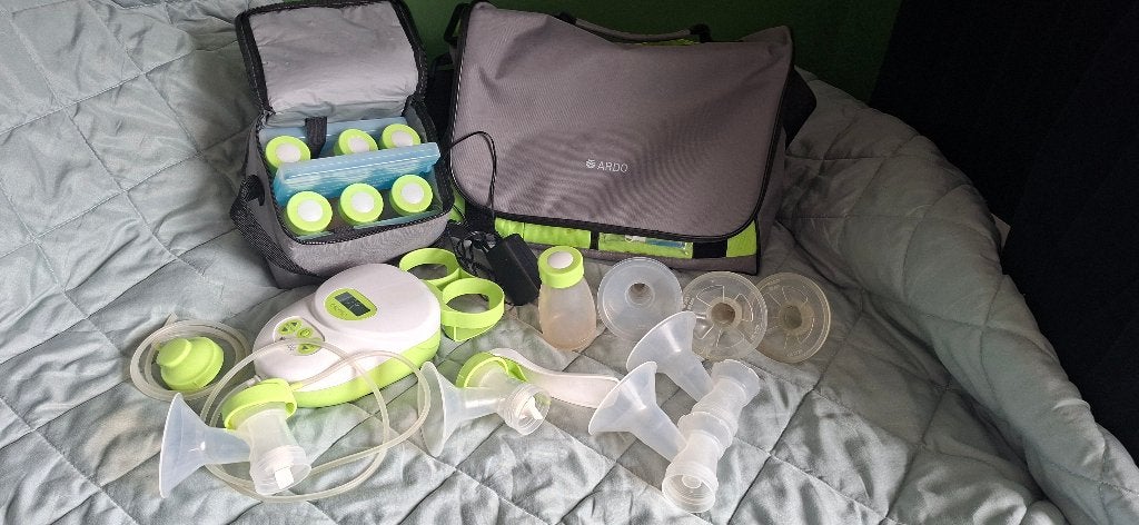 Borstkolf, Kinderen en Baby's, Ophalen, Gebruikt, Inclusief tas, Borstkolf