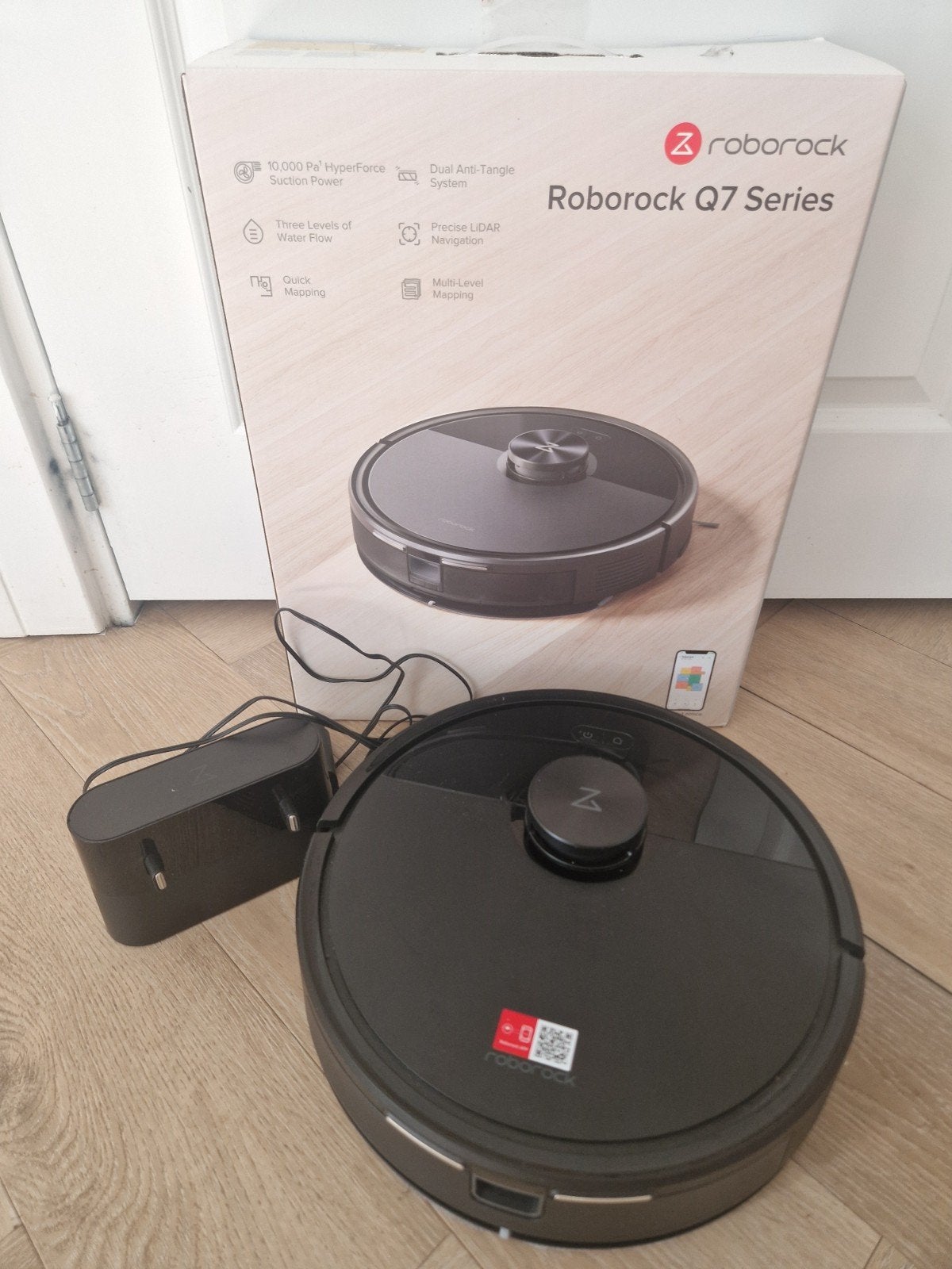 Roborock Q7 Series Robotstofzuiger met Dweilfunctie, Ophalen, Overige merken, Zo goed als nieuw, Reservoir