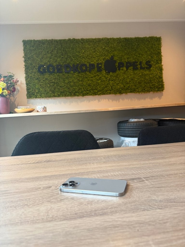 iPhone 15 Pro Max Natural | Camera's defect, Gebruikt, Apple, Wit, Cupertino California