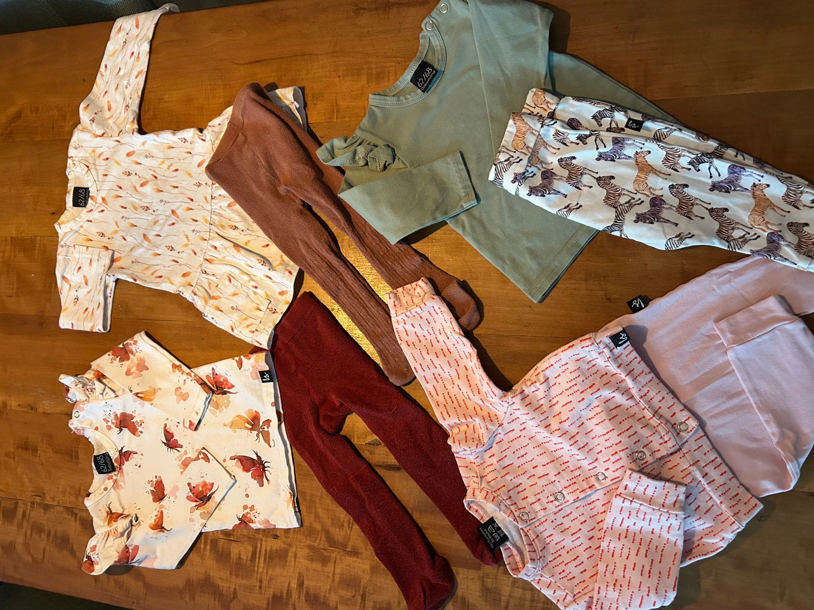 4 setjes BabyStyling maat 62-68, Verzenden, Zo goed als nieuw