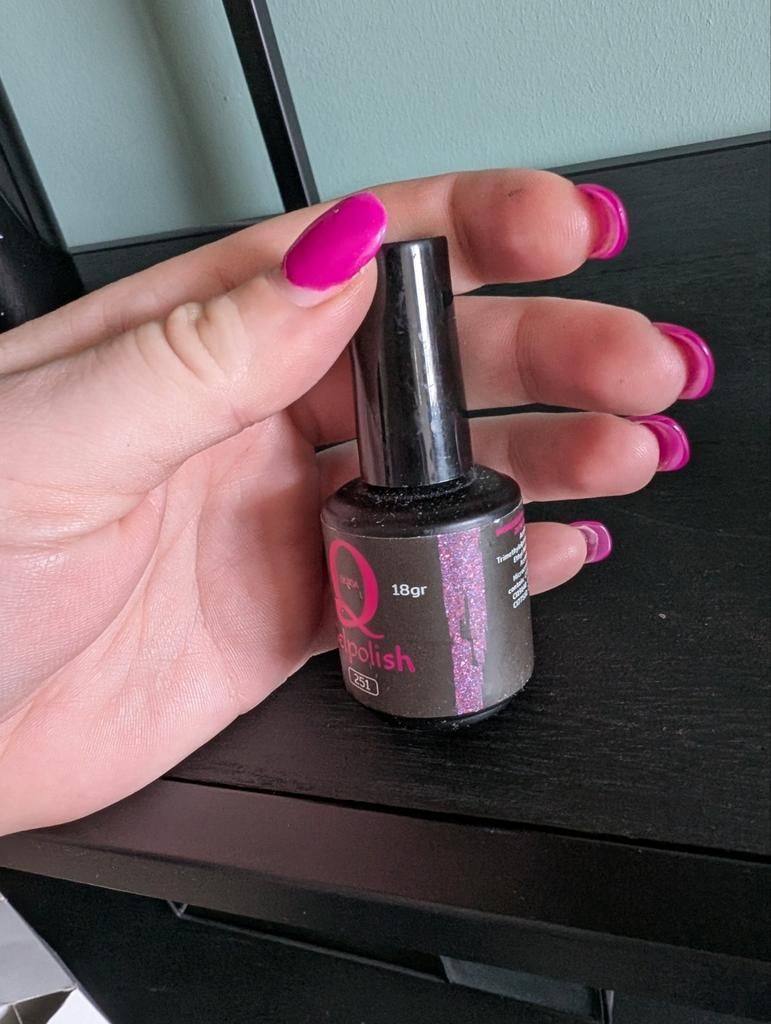 Nieuw! Roze glitter gelnagellak 18gr quida, Sieraden, Tassen en Uiterlijk, Uiterlijk | Cosmetica en Make-up, Ophalen of Verzenden