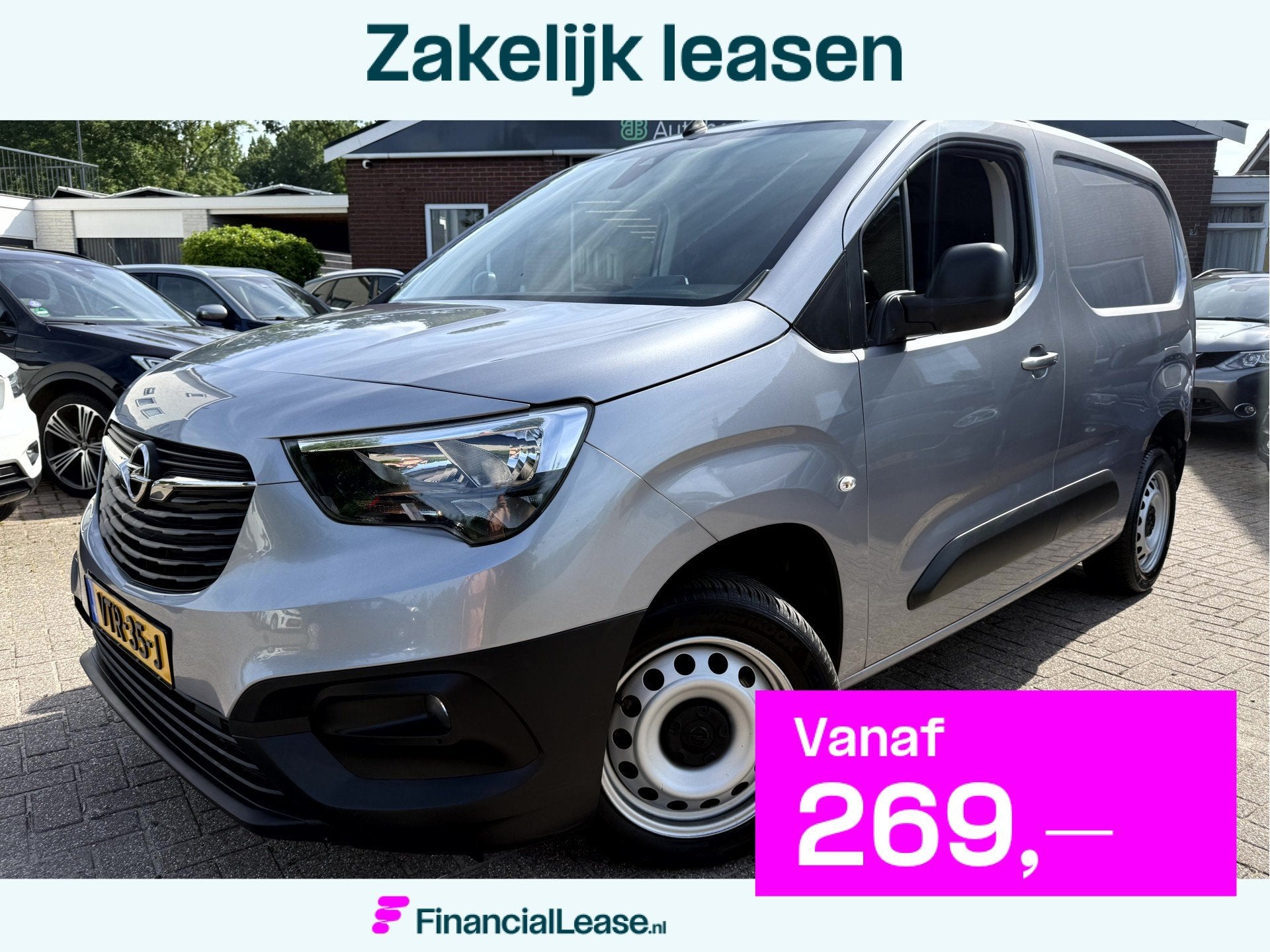 Opel Combo 1.5D 130pk Automaat Navi, App Connect, Stof, Gebruikt, 4 cilinders, Origineel Nederlands