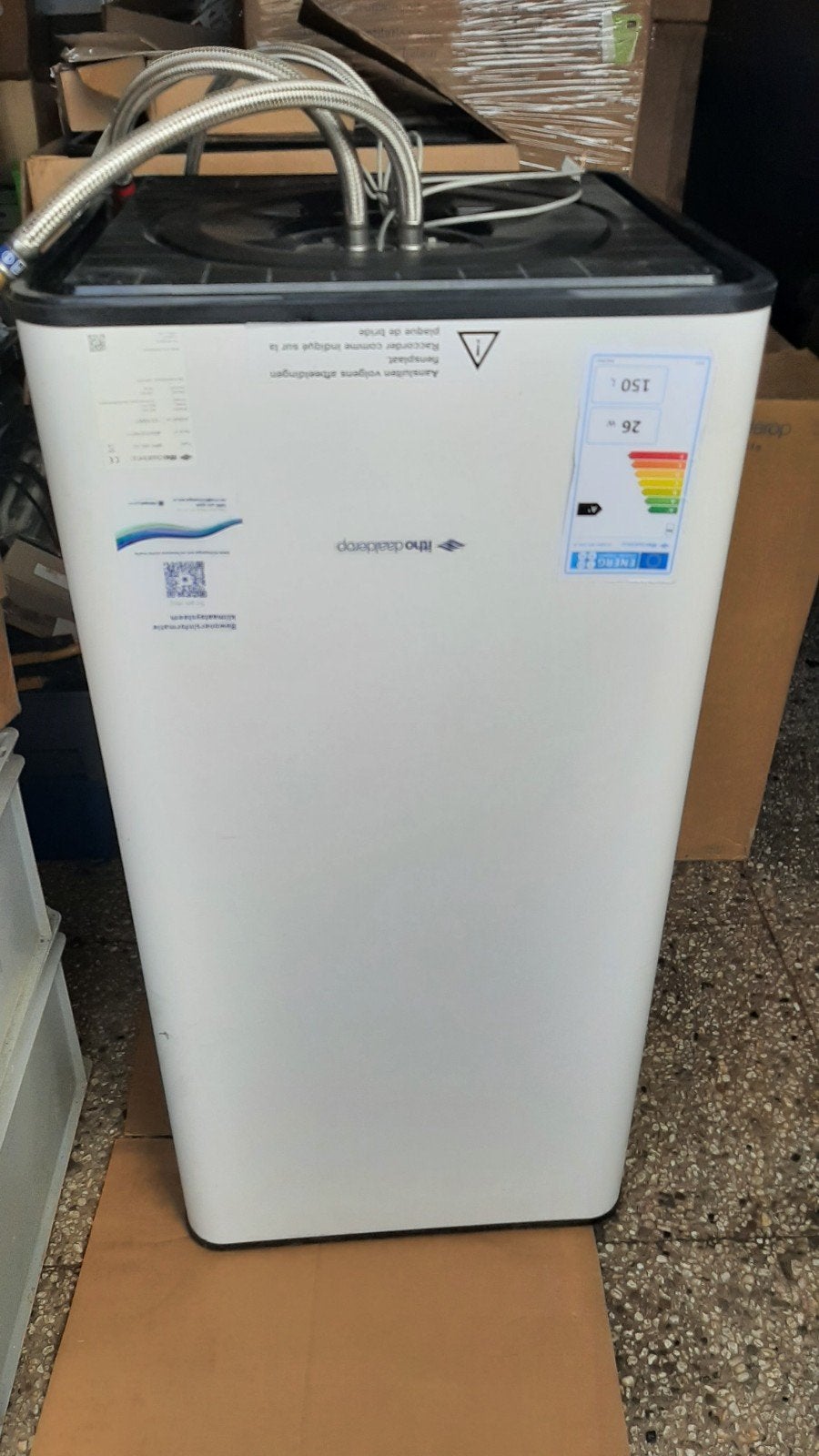 Nieuwe Itho Daalderop warmtepomp voorraadtank 150L, Ophalen, Overige typen, Nieuw, 60 tot 150 cm