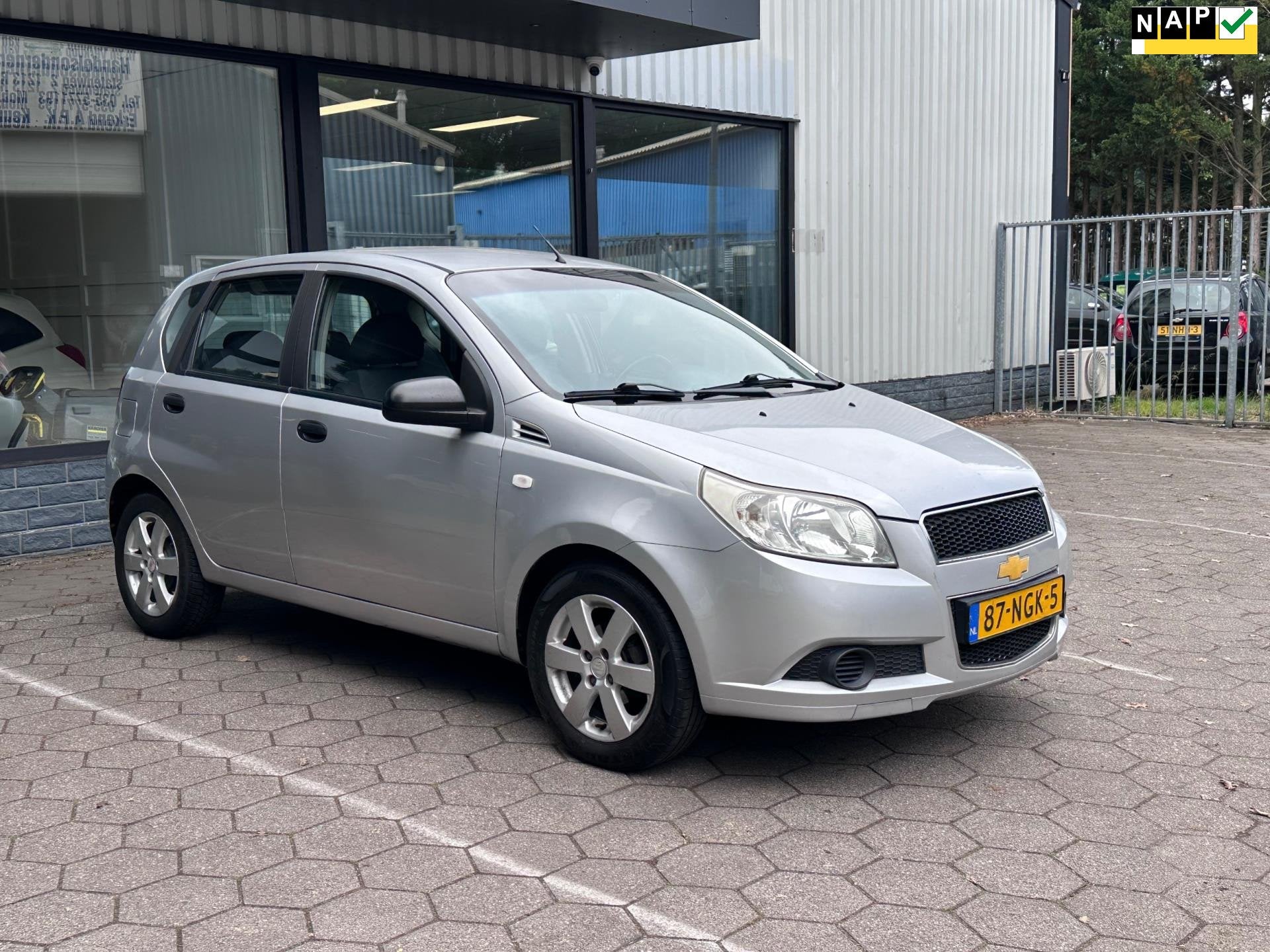 Chevrolet Aveo 1.2 16V L /Elektrische ramen/, Auto's, Voorwielaandrijving, Stof, Aveo, 4 cilinders