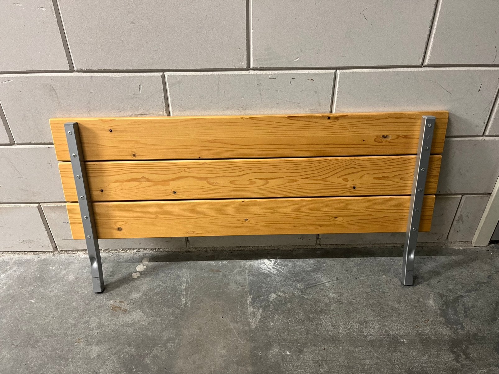 Lundia hoofdbord eenpersoonsbed, Huis en Inrichting, Woonaccessoires | Wandplanken en Boekenplanken, Ophalen, Zo goed als nieuw