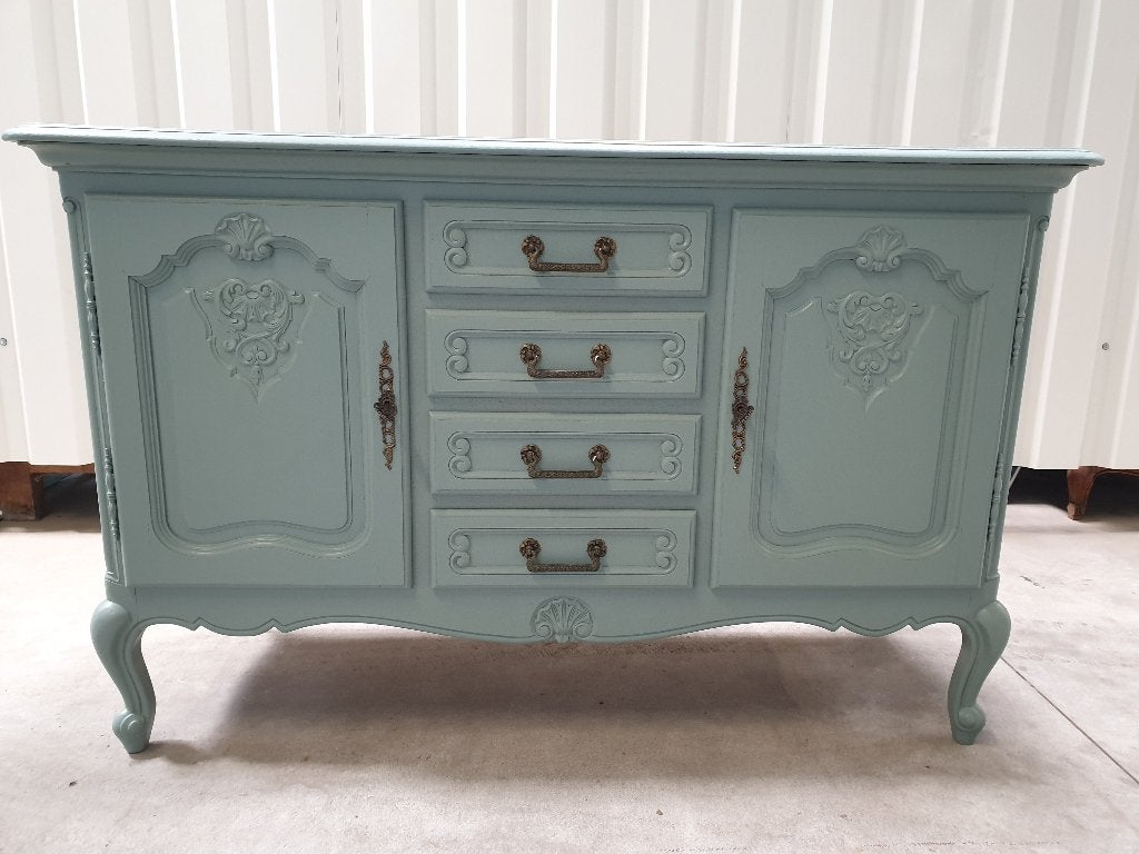 Prachtige Queen Ann dressoir. Het kan geleverd worden., Ophalen, Gebruikt, Eikenhout, 25 tot 50 cm