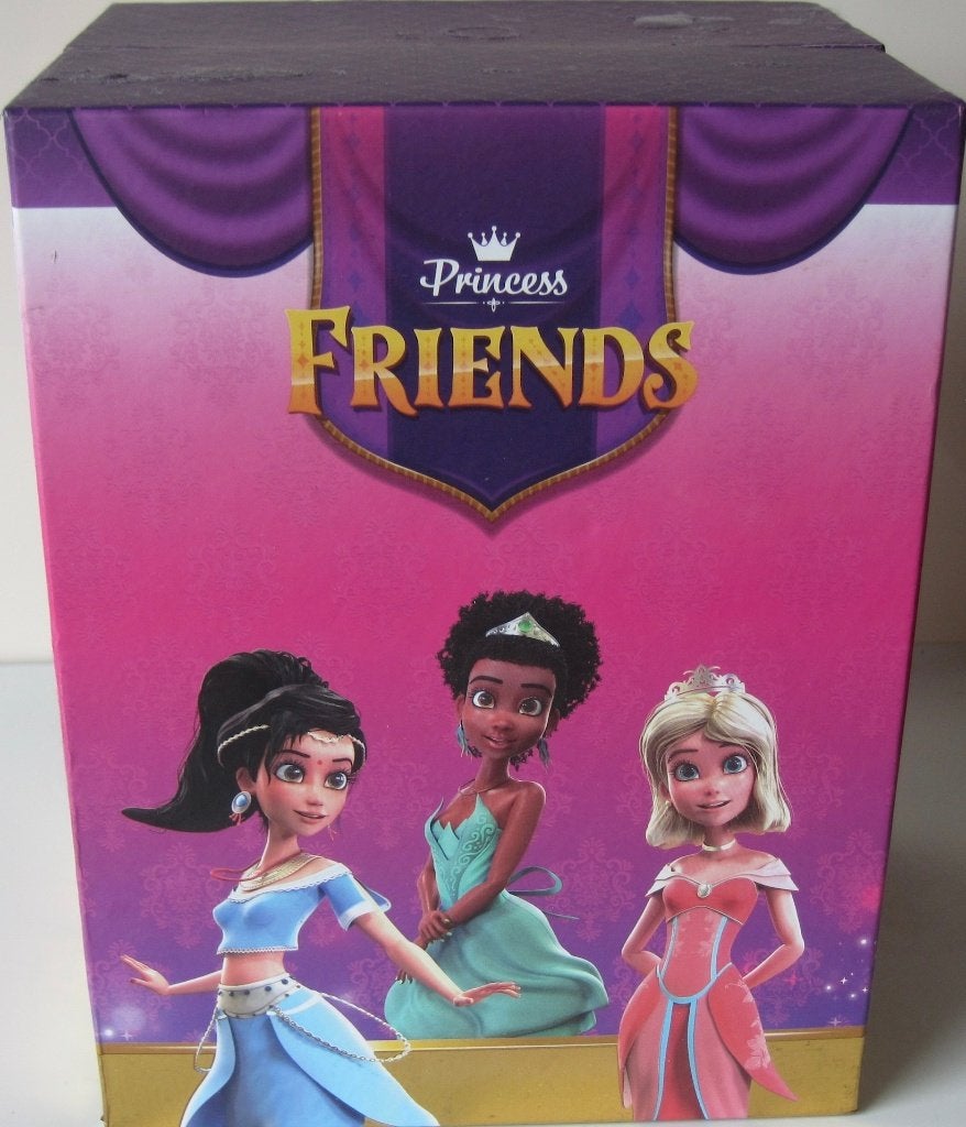 Princess Friends muziek-sierradendoos, Gebruikt, Overige typen, Paars, Ophalen of Verzenden