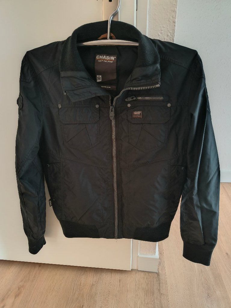 Chasin jas, Kleding | Heren, Jassen | Zomer, Chasin, Maat 48/50 (M), Zwart, Ophalen of Verzenden