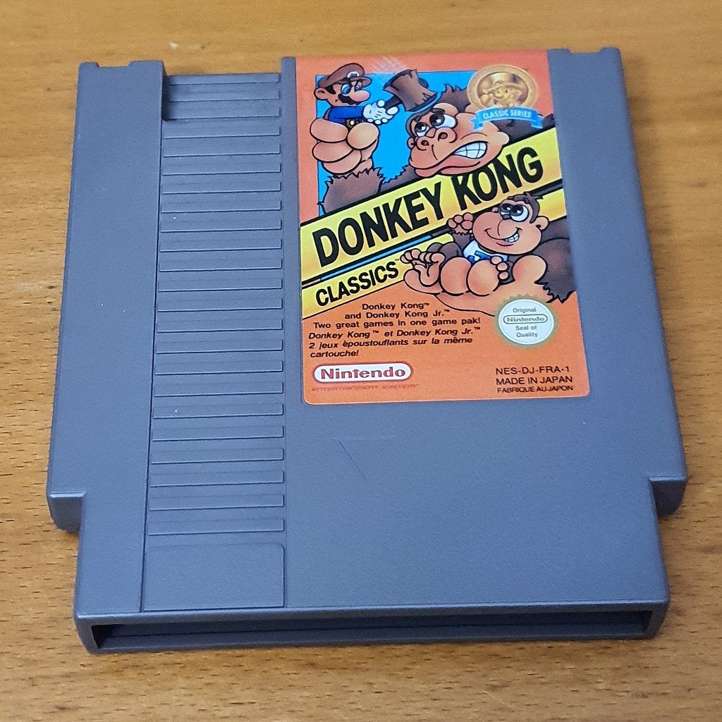 NES | Donkey Kong Classics [classic series], Avontuur en Actie, Gebruikt, 1 speler, Ophalen of Verzenden