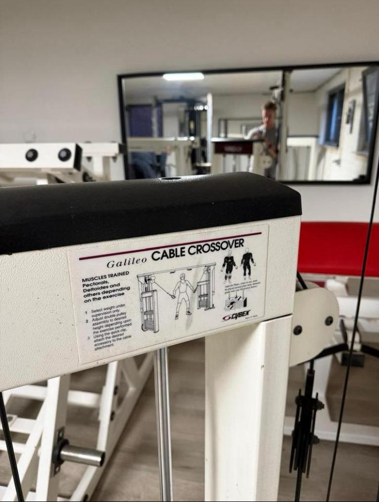 Cybex Galileo Cable Crossover / kabel machine / adjustable, Sport en Fitness, Fitnessmaterialen, Ophalen, Benen, Gebruikt, -