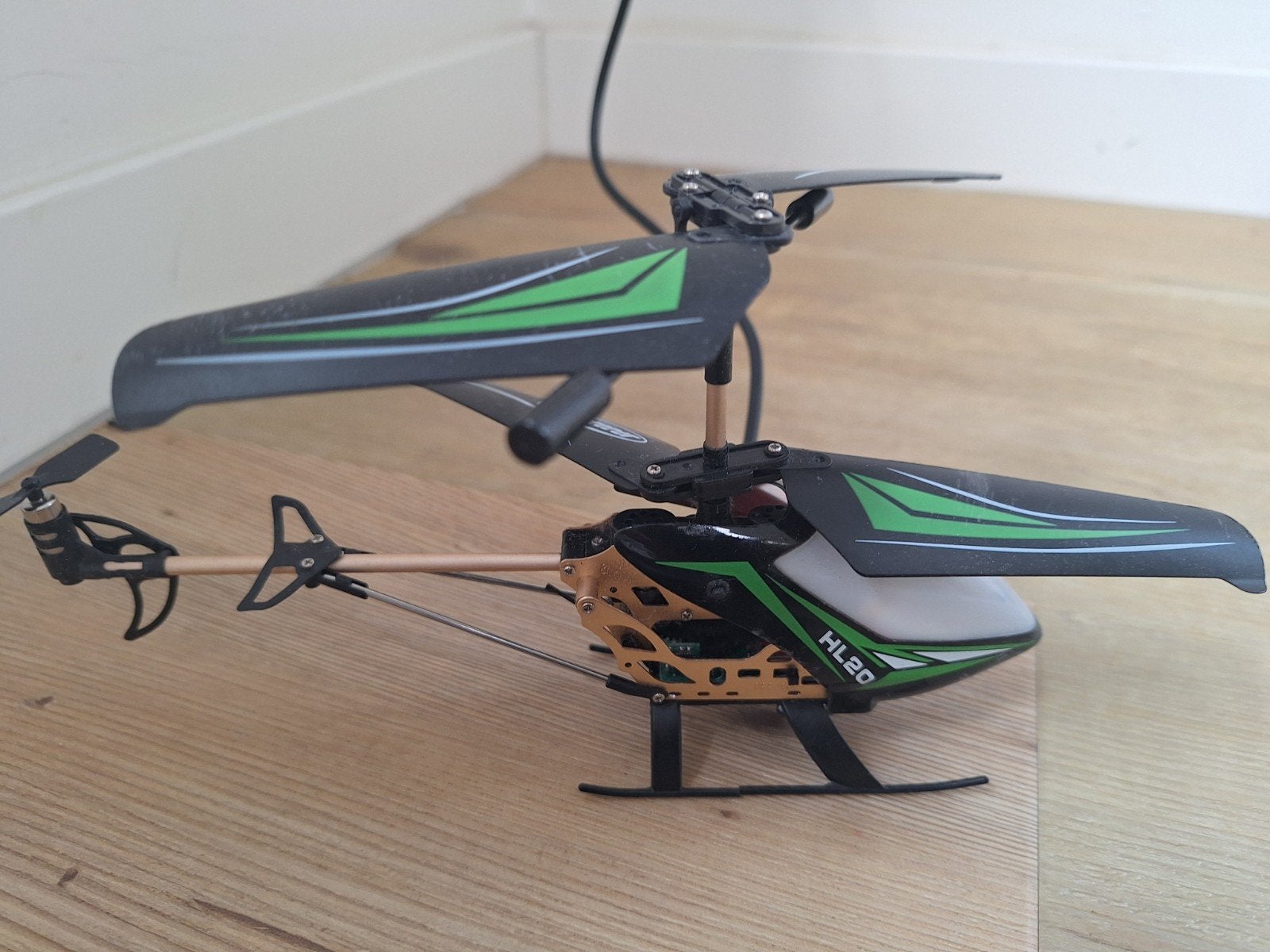 HL20 afstandsbestuurbare helikopter, Ophalen, Gebruikt