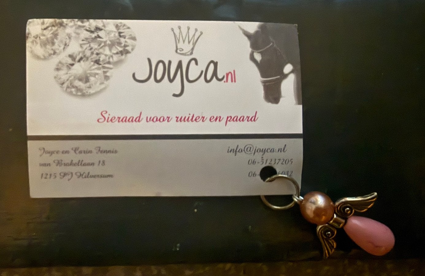 Te koop nieuwe  PAARDENSIERAAD / GELUKSHANGER VAN JOYCA, Dieren en Toebehoren, Overige disciplines, Handgemaakt, Nieuw, Ophalen of Verzenden