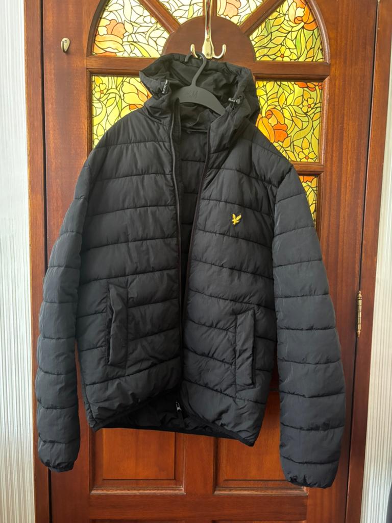 Lyle & Scott winterjas heren, Kleding | Heren, Jassen | Winter, Ophalen of Verzenden, Nieuw, Maat 48/50 (M), Zwart