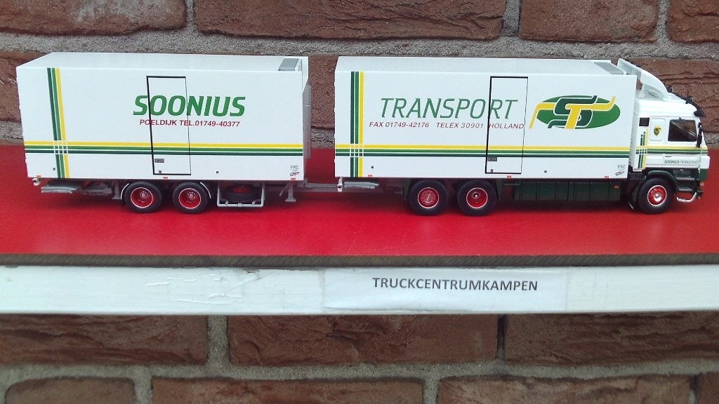 Tekno  Scania  3  Serie  van  Soonius., Ophalen of Verzenden, Nieuw, Bus of Vrachtwagen, Tekno