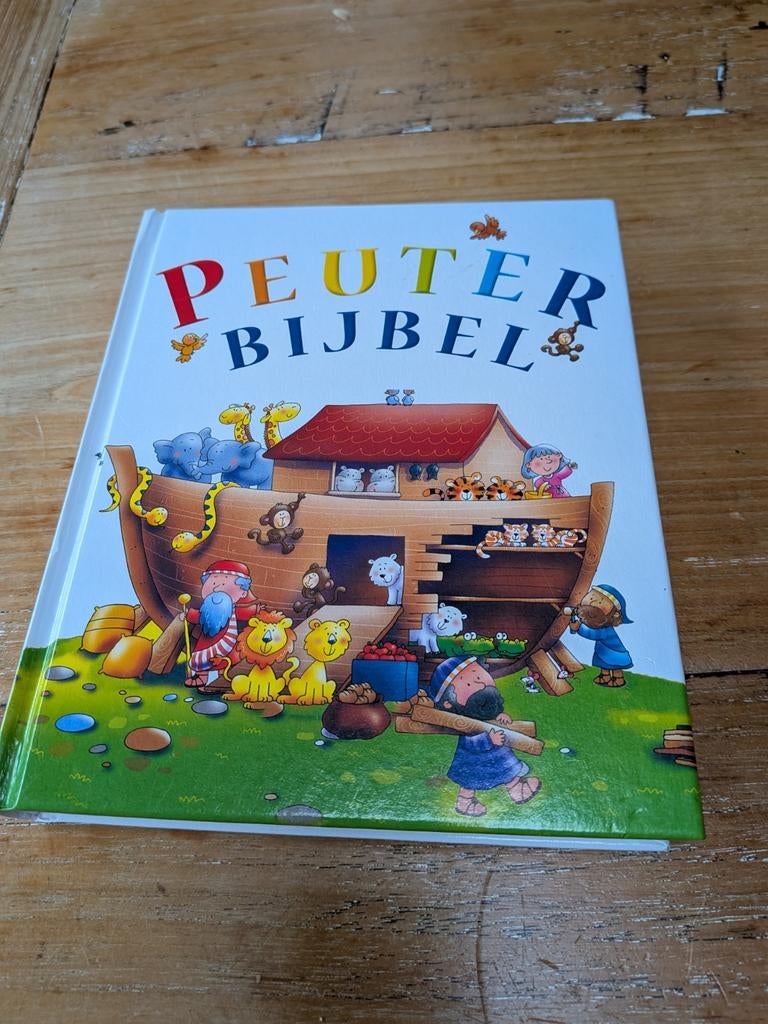 Peuter Bijbel - Geïllustreerd, Boeken, Ophalen of Verzenden, Zo goed als nieuw, Juliet David, Christendom | Katholiek