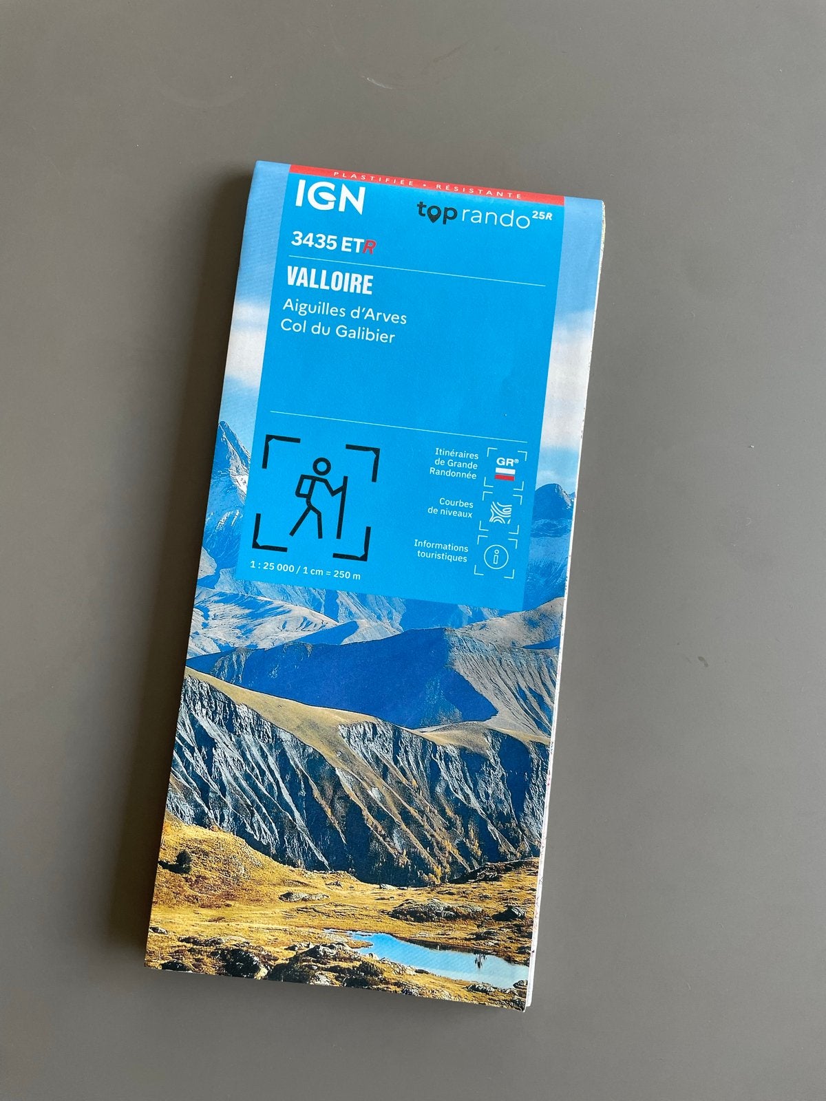 IGN TopoRando 3435 ET Valloire Aiguilles d'Arves, Boeken, Atlassen en Landkaarten, Ophalen of Verzenden, 2000 tot heden, Frankrijk