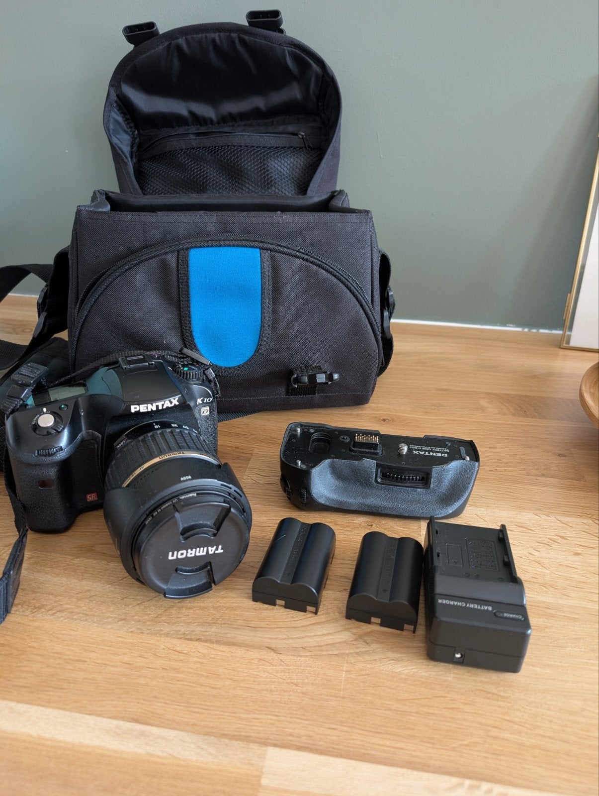 Pentax K10D Spiegelreflexcamera met Tamron lens, Audio, Tv en Foto, Ingebouwde flitser, Gebruikt, Spiegelreflex, Verzenden