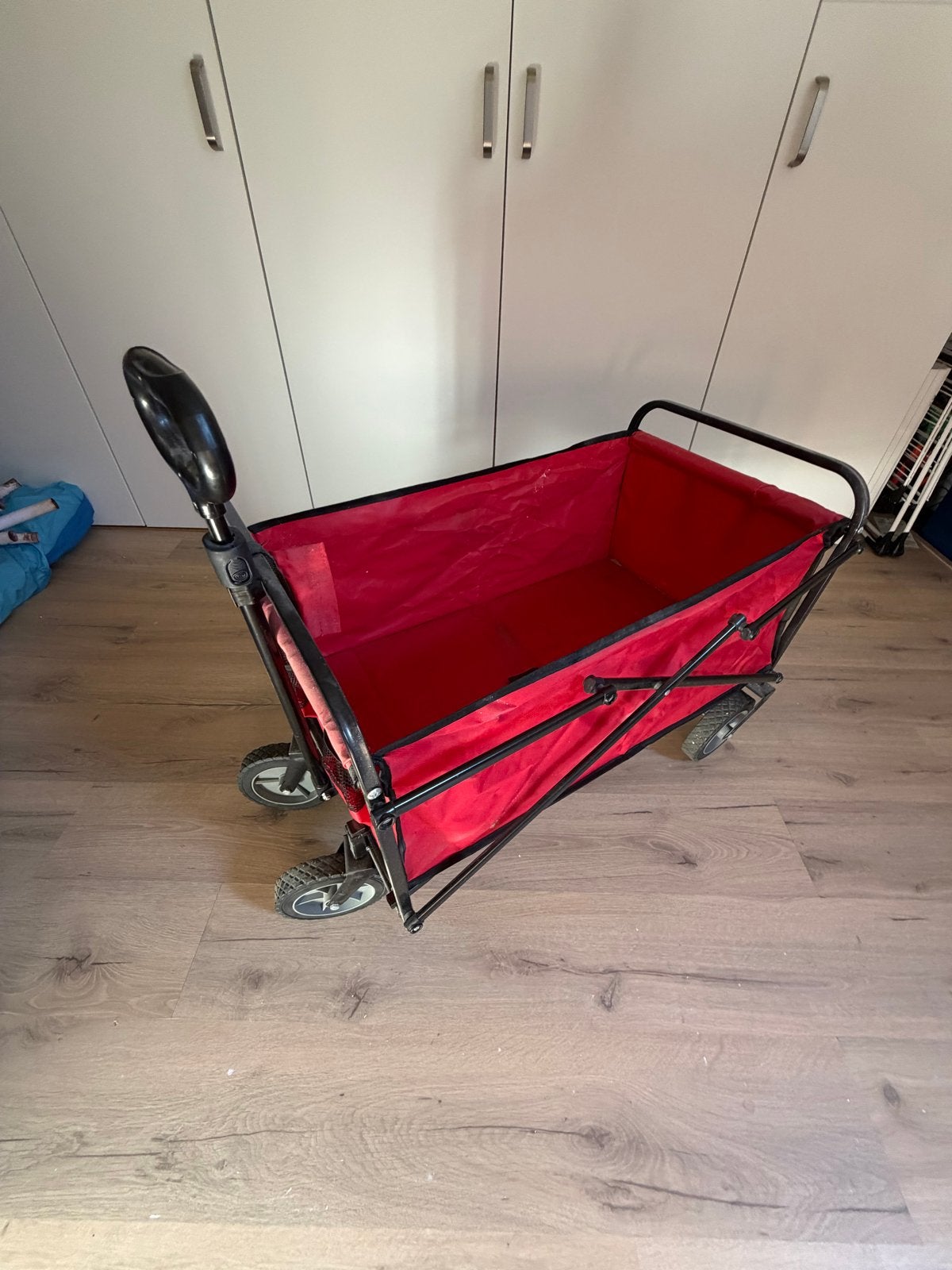 Opvouwbare bolderkar - Ideaal voor strand of tuin, Caravans en Kamperen, Bolderkarren, Ophalen, Opvouwbaar, Gebruikt