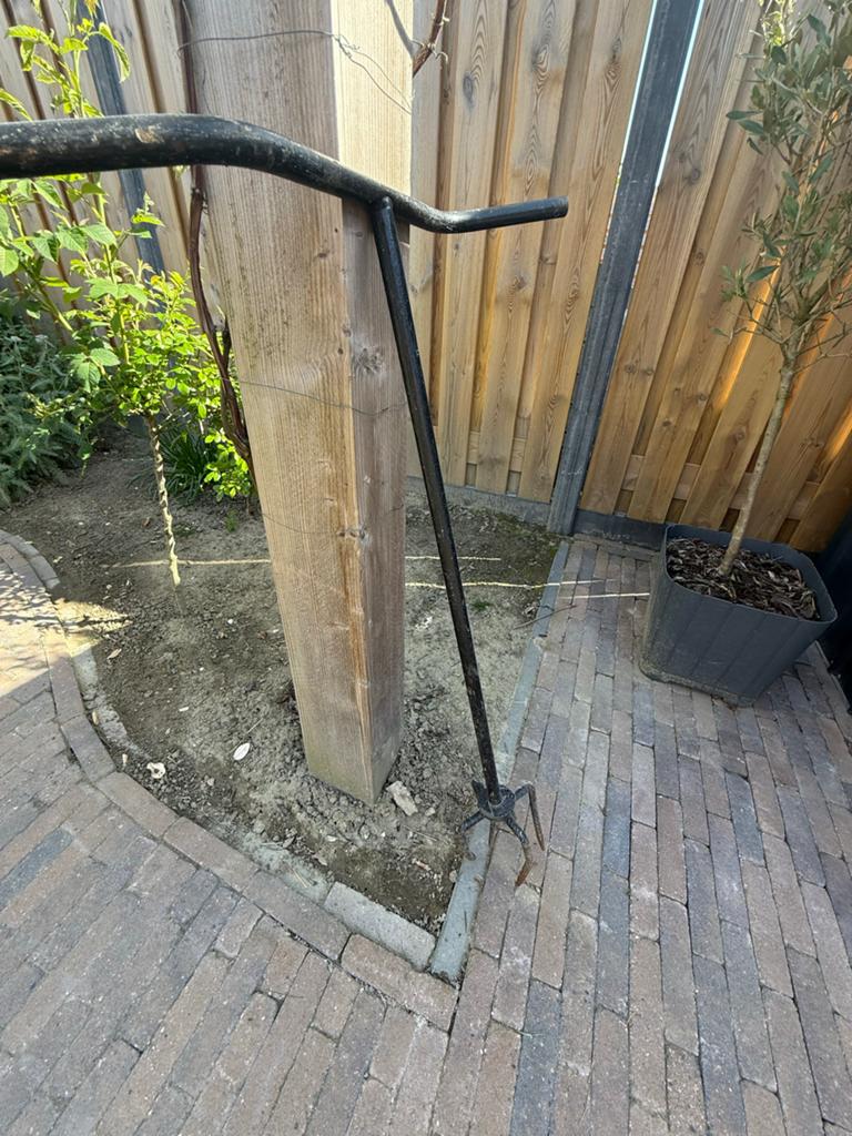 Grond omwoeler, Ophalen, Gebruikt, Grondboor