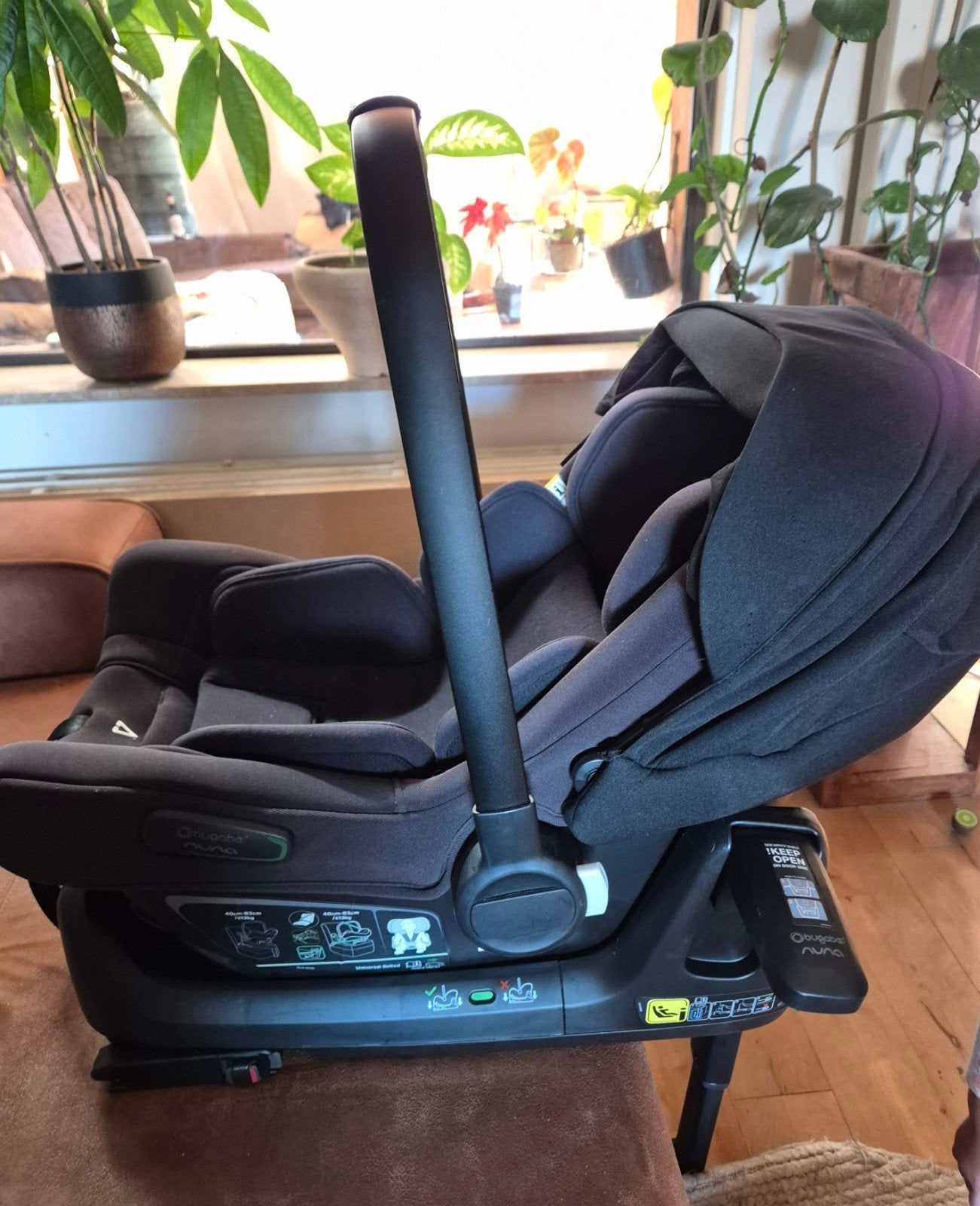 zeer goede staat! Bugaboo Turtle Air by Nuna + isofix base, Kinderen en Baby's, Ophalen, Zo goed als nieuw, Bugaboo