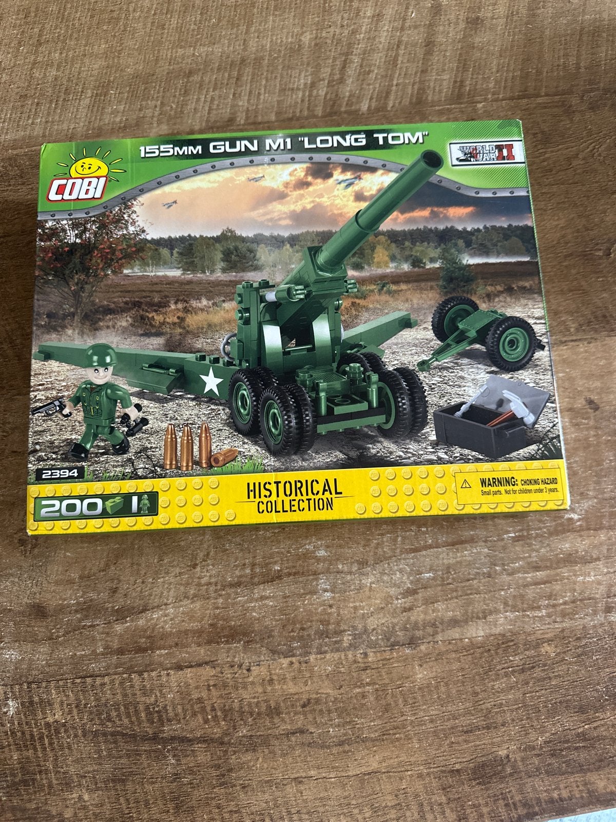 COBI 155mm Gun M1 "Long Tom" - Nieuw in ongeopende doos, Ophalen of Verzenden, Nieuw, Overige merken