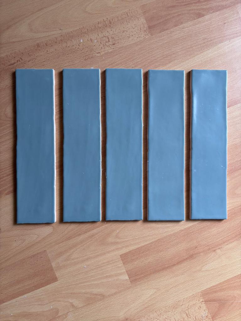 Cifre Ceramica Wandtegels 7,5x30 cm - jade groen, Ophalen, Nieuw, 20 tot 40 cm, Wandtegels