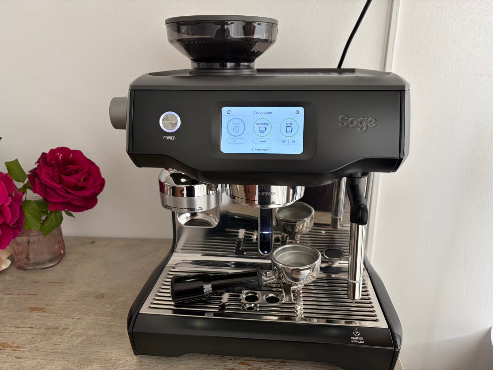 Sage Oracle Touch Dual Boilers, Ophalen, Zo goed als nieuw, Koffiemachine