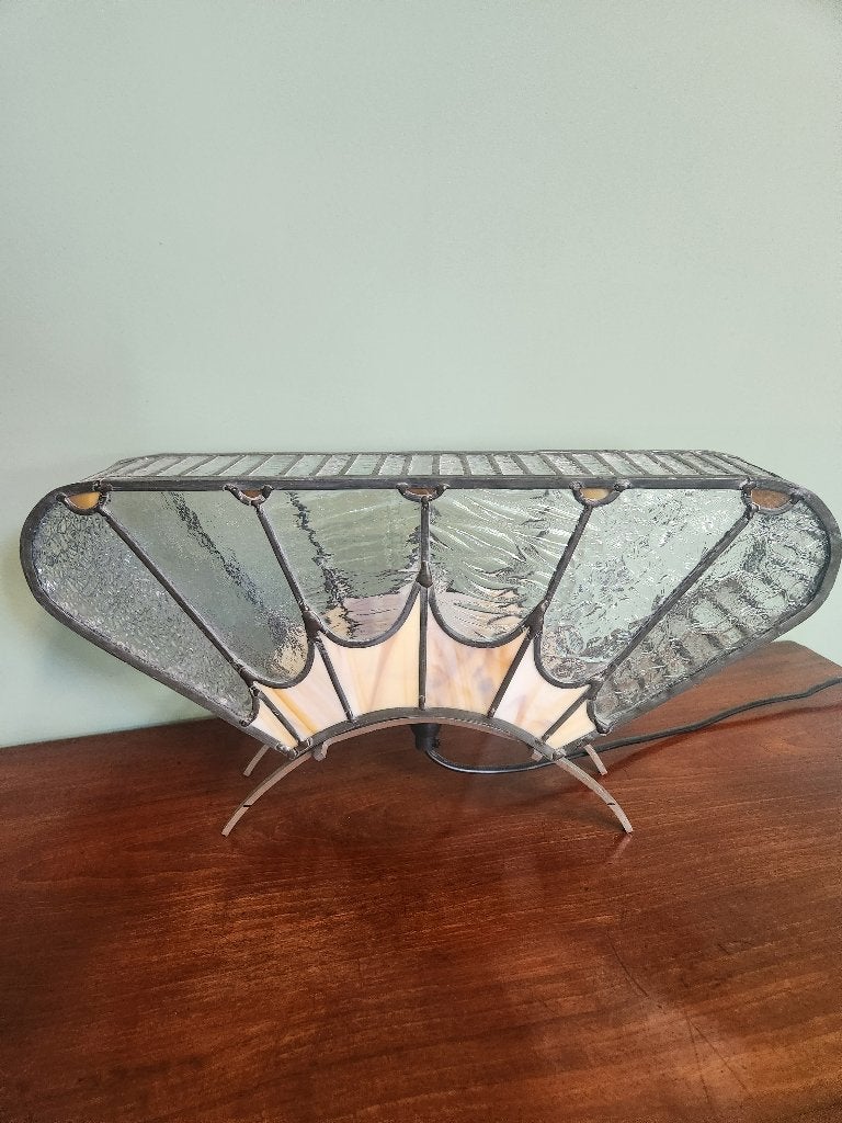 Glas in lood lamp - Art Deco, Antiek en Kunst, Ophalen