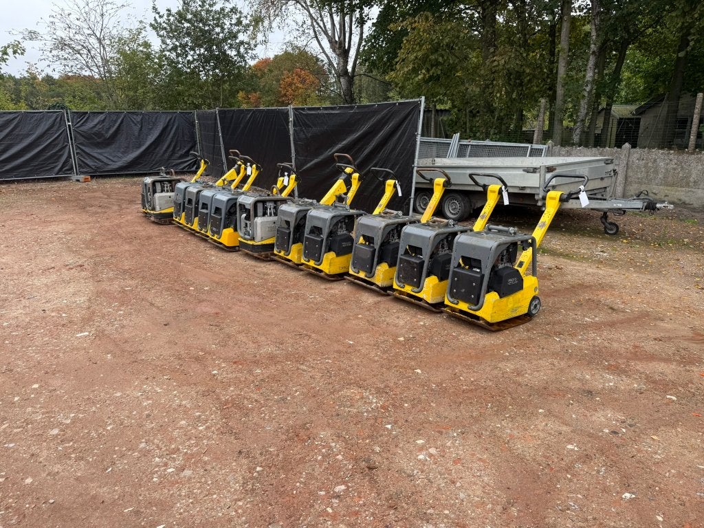 Trilplaten Wacker Neuson, Ophalen, Gebruikt