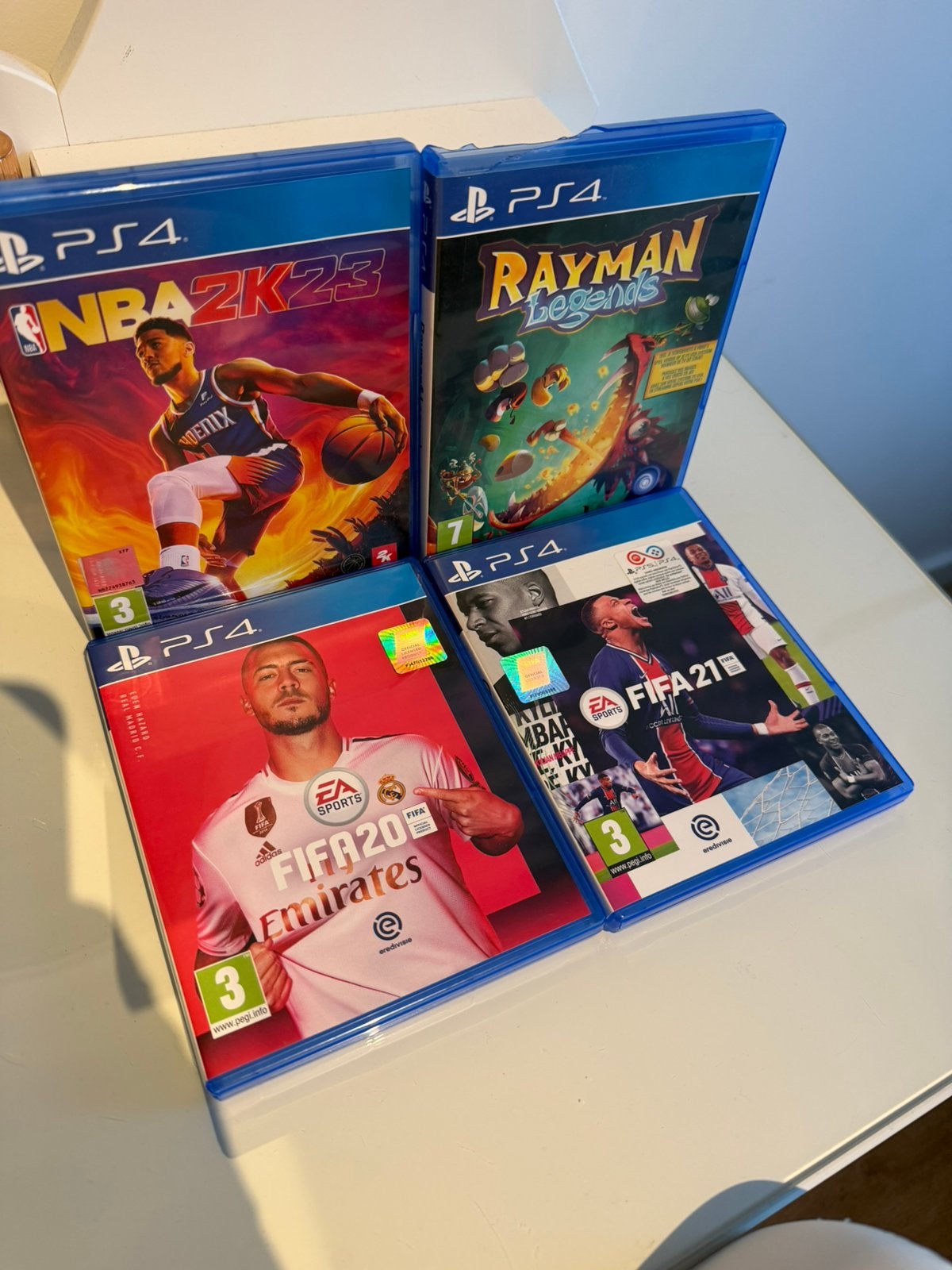 PS4 spellen fifa, nba, Rayman legends, Ophalen, Zo goed als nieuw, Sport, 3 spelers of meer