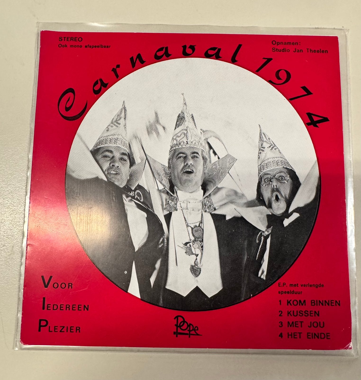 Vinyl Single - Carnaval 1974, Cd's en Dvd's, Vinyl Singles, Ophalen of Verzenden, Zo goed als nieuw, Nederlandstalig