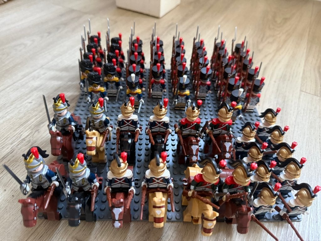 Bouwstenen Frans Leger Napoleon periode, Ophalen of Verzenden, Nieuw, Overige merken