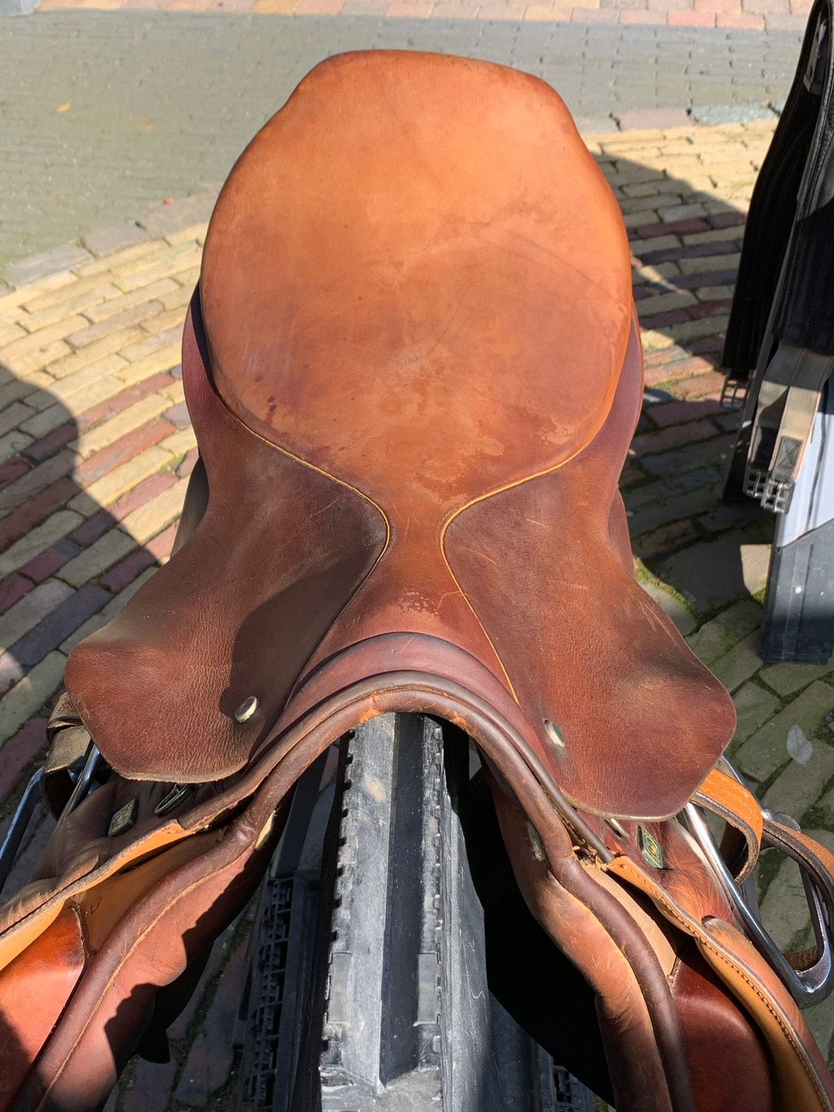 Stübbe Siegfried springzadel, Ophalen, Zo goed als nieuw, Springen