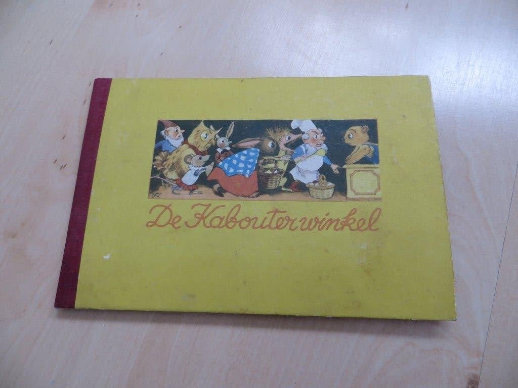 freddie langeler/vintage/De kabouterwinkel/1945/kabouters, Boeken, Ophalen of Verzenden, Gelezen, Freddie Langeler, Prentenboek
