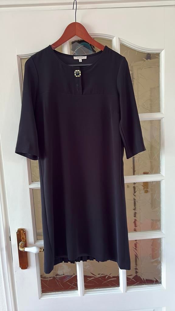 Gigue zwart jurkje vlotte jurk maat 36, Kleding | Dames, Jurken, Zwart, Ophalen of Verzenden, Zo goed als nieuw, Maat 36 (S)