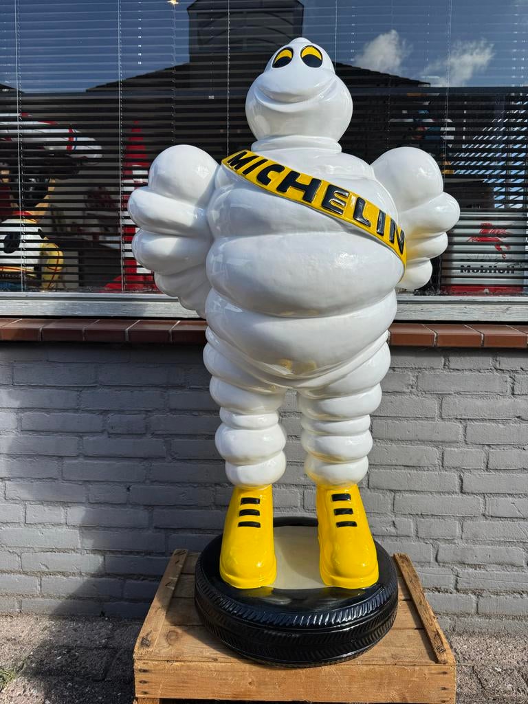 Grote Michelin Bibendum Beeld - Uniek Verzamelobject, Ophalen, Reclamebord, ., Zo goed als nieuw